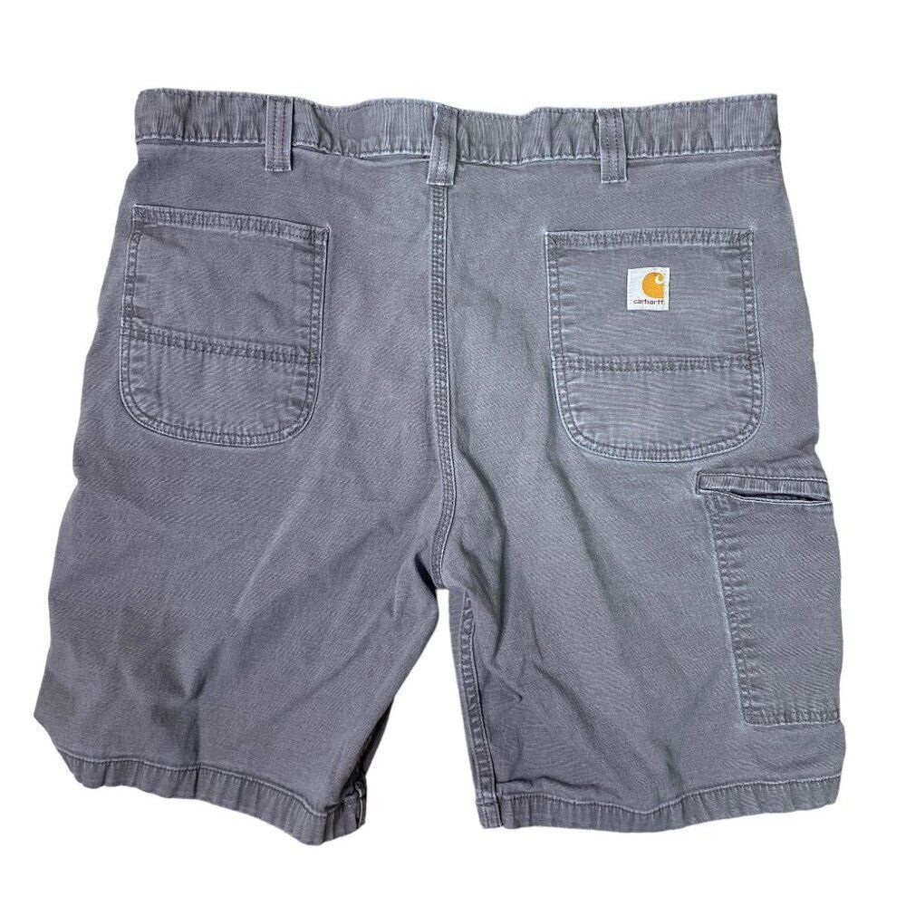 Carhartt Relaxed Fit Canvas Utility Work Short 40 - Picture 2 of 4